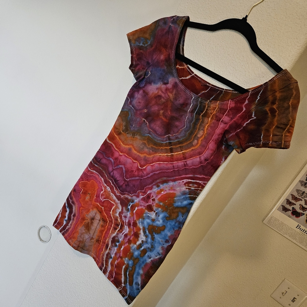 Katya Moondyes Mini Dress/Tunic T Shirt, XS